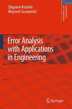 Error Analysis with Applications in Engineering (eBook, PDF) - Kotulski, Zbigniew A.; Szczepinski, Wojciech