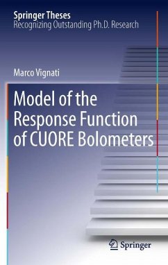Model of the Response Function of CUORE Bolometers (eBook, PDF) - Vignati, Marco