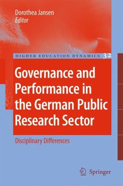 Governance and Performance in the German Public Research Sector (eBook, PDF)
