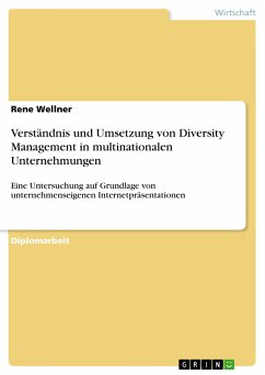 Verständnis und Umsetzung von Diversity Management in multinationalen Unternehmungen (eBook, PDF)