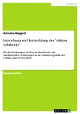 Entstehung und Entwicklung der "edition suhrkamp" (eBook, PDF)
