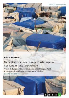 Unbegleitete minderjährige Flüchtlinge in der Kinder- und Jugendhilfe (eBook, PDF) - Bachert, Silke