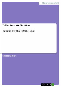 Beugungsoptik (Draht, Spalt) (eBook, PDF)