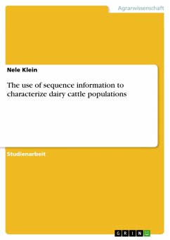 The use of sequence information to characterize dairy cattle populations (eBook, PDF)