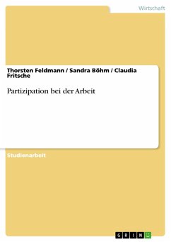 Partizipation bei der Arbeit (eBook, PDF)