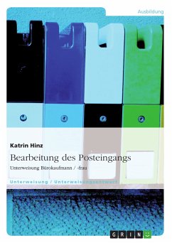 Bearbeitung des Posteingangs (eBook, PDF) - Hinz, Katrin