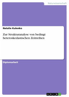 Zur Strukturanalyse von bedingt heteroskedastischen Zeitreihen (eBook, ePUB)
