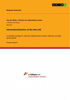 Internationalisation of the Hess AG (eBook, PDF) - Buchwald, Benjamin
