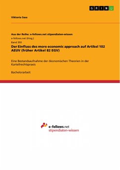 Der Einfluss des more economic approach auf Artikel 102 AEUV (früher Artikel 82 EGV) (eBook, PDF)