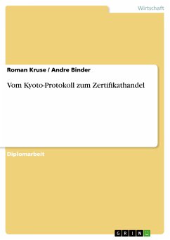 Vom Kyoto-Protokoll zum Zertifikathandel (eBook, PDF) - Kruse, Roman; Binder, Andre