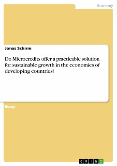 Do Microcredits offer a practicable solution for sustainable growth in the economies of developing countries? (eBook, ePUB)