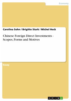 Chinese Foreign Direct Investments - Scopes, Forms and Motives (eBook, PDF) - Sohn, Carolina; Stark, Brigitte; Heck, Michel