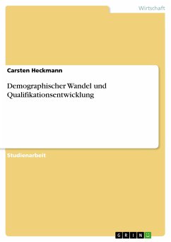 Demographischer Wandel und Qualifikationsentwicklung (eBook, ePUB)