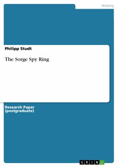 The Sorge Spy Ring (eBook, ePUB)