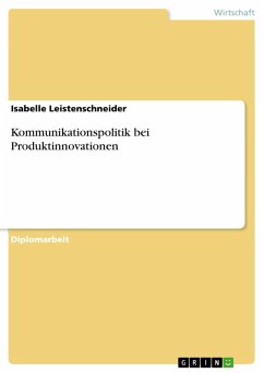 Kommunikationspolitik bei Produktinnovationen (eBook, PDF) - Leistenschneider, Isabelle
