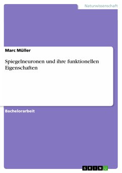 Spiegelneuronen und ihre funktionellen Eigenschaften (eBook, ePUB) - Müller, Marc