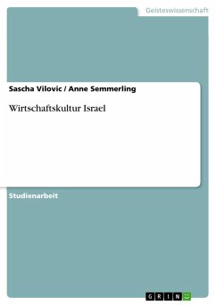 Wirtschaftskultur Israel (eBook, ePUB) - Vilovic, Sascha; Semmerling, Anne