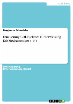 Erneuerung CDI-Injektors (Unterweisung Kfz-Mechatroniker / -in) (eBook, PDF)