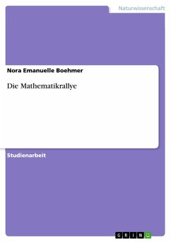 Die Mathematikrallye (eBook, ePUB) - Boehmer, Nora Emanuelle