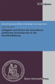 Gültigkeit und Nutzen der besonderen juristischen Schlussformen in der Rechtsfortbildung (eBook, PDF)