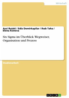 Six Sigma im Überblick. Wegweiser, Organisation und Prozess (eBook, PDF) - Rutzki, Assi; Demirkapilar, Ediz; Taha, Ihab; Koneva, Elena