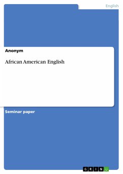 African American English (eBook, PDF)