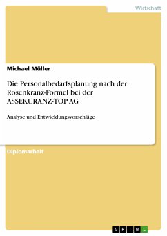 Die Personalbedarfsplanung nach der Rosenkranz-Formel bei der ASSEKURANZ-TOP AG (eBook, PDF)