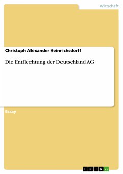 Die Entflechtung der Deutschland AG (eBook, PDF)