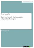 Bertrand Russel - Die Erkenntnis allgemeiner Prinzipien (eBook, PDF)