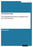 Der Frühparlamentarismus in England unter der Stuart-Dynastie (eBook, PDF)
