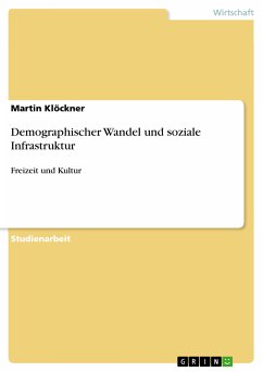 Demographischer Wandel und soziale Infrastruktur (eBook, ePUB) - Klöckner, Martin