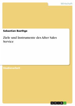 Ziele und Instrumente des After Sales Service (eBook, PDF) - Baethge, Sebastian