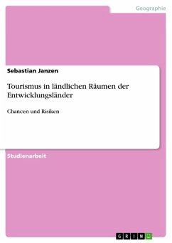 Tourismus in ländlichen Räumen der Entwicklungsländer (eBook, ePUB)