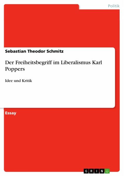 Der Freiheitsbegriff im Liberalismus Karl Poppers (eBook, ePUB)