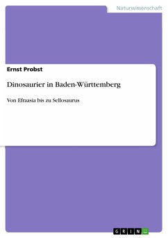 Dinosaurier in Baden-Württemberg (eBook, PDF) - Probst, Ernst