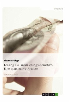 Leasing als Finanzierungsalternative - Eine quantitative Analyse (eBook, ePUB)