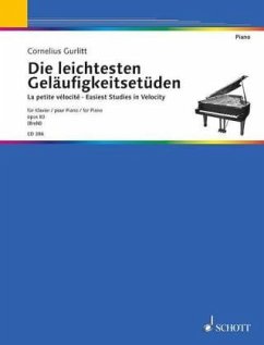 Cover Die leichtesten Geläufigkeitsetüden op.83, Klavier