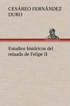 Cover Estudios históricos del reinado de Felipe II