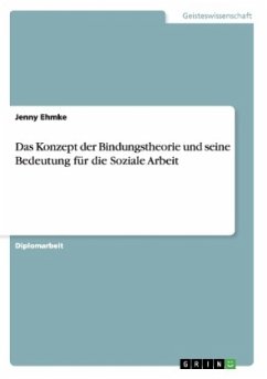 Das Konzept der Bindungstheorie und seine Bedeutung für die Soziale Arbeit - Ehmke, Jenny