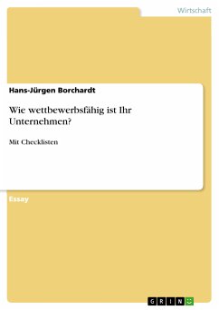 Wie wettbewerbsfähig ist Ihr Unternehmen? (eBook, ePUB) - Borchardt, Hans-Jürgen