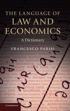The Language of Law and Economics - Parisi, Francesco