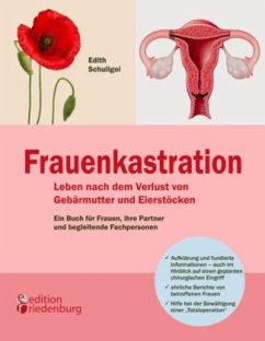 Frauenkastration - Leben nach dem Verlust von Gebärmutter und Eierstöcken: Ein Buch für Frauen, ihre Partner und begleitende Fachpersonen - Schuligoi, Edith