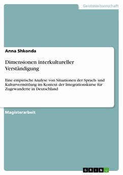 Dimensionen interkultureller Verständigung (eBook, PDF) - Shkonda, Anna