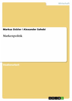 Markenpolitik (eBook, PDF)
