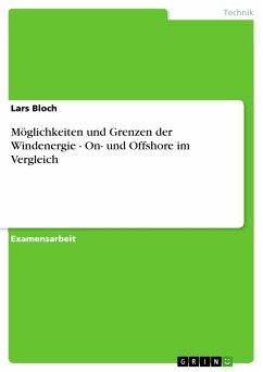 Möglichkeiten und Grenzen der Windenergie - On- und Offshore im Vergleich (eBook, PDF) - Bloch, Lars