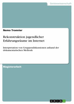 Rekonstruktion jugendlicher Erfahrungsräume im Internet (eBook, PDF) - Tronnier, Nemo