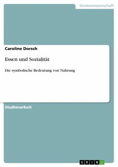 Essen und Sozialität (eBook, PDF)