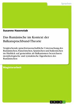 Das Rumänische im Kontext der Balkansprachbund-Theorie (eBook, PDF)