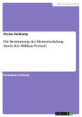 Die Bestimmung der Elementarladung durch den Millikan-Versuch (eBook, PDF)