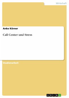 Call Center und Stress (eBook, PDF)